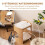 Bamboo Cat Bed with Removable Plush Mats, 2 Levels 4