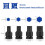 16-Piece Steel Socket Set with 1/2" Drive & Case 3