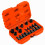 16-Piece Steel Socket Set with 1/2" Drive & Case 1