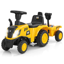Tractor de condus cu remorcă detașabilă și jucării
