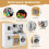 Kids Play Kitchen Set with Oven & Washing Machine 4