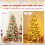 Árbol de Navidad nevado preiluminado de 190 cm con luces LED 4