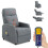 Massage Recliner Chair Heating Sofa Fabric Armchair w/ Controller 1