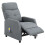Massage Recliner Chair Heating Sofa Fabric Armchair w/ Controller 2
