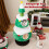 Árvore de Natal para Gatos com 2 Tocas, Postes de Sisal e Brinquedos de Pelúcia 3