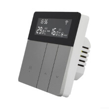 WiFi Smart Thermostat, Electric Floor Heating, Voice Assistant, WallMounted Boiler Thermostat I8GB