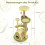 Multi-Level Cat Tree with Private Condo, 59x59x125 cm 3