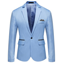 Men's Winter Slim Fit Blazer Wrinkle Resistant Sport Suit Jacket for Wedding or Party
