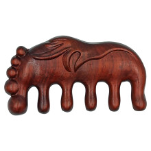 Wooden Wide Tooth Hair Comb Rosewood Detangler for Gentle Scalp Massage and MultiArea Care