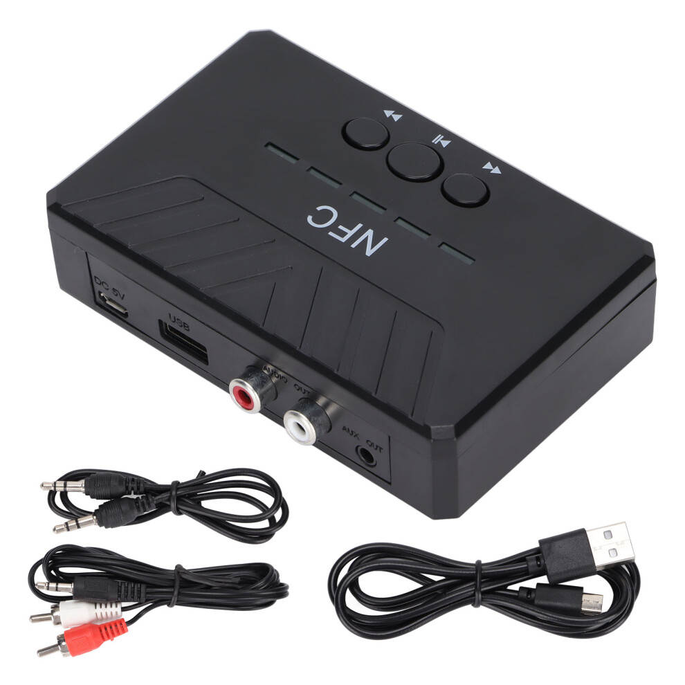 Wireless Bluetooth 5.0 Audio Adapter Nfc Usb Receiver For Car Home Audio 7601382382512