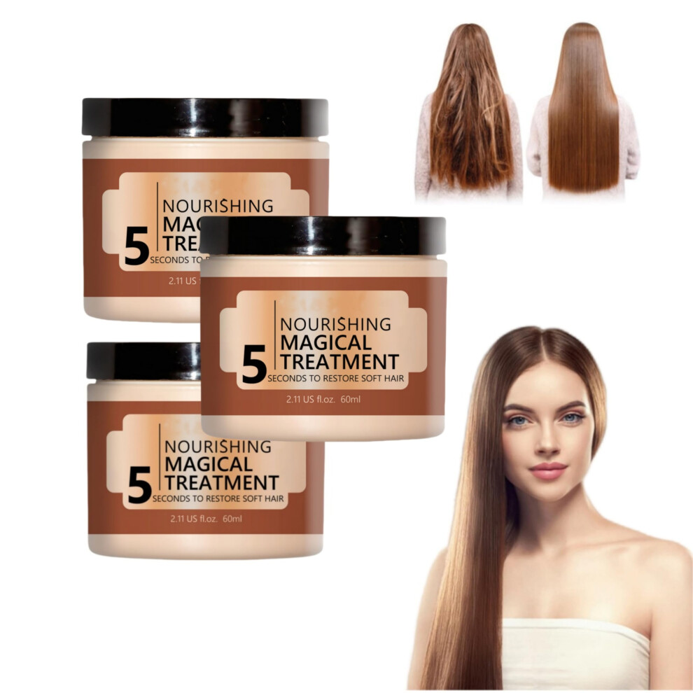 Collagen Hair  Mask with Deep Hydration, 5 Seconds Conditioning for Dry Damaged Frizzy Hair