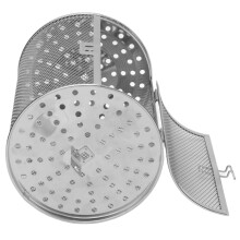 Stainless Steel 360 Rotatable Oven Cage, 18x14cm Roast Basket