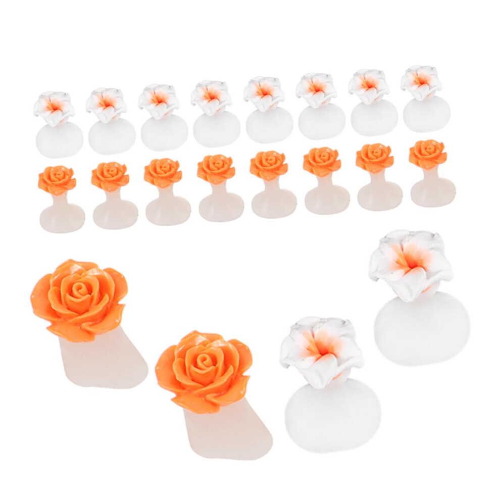 Toe Separators Silicone Pedicure Toe Spacers Prevent Polish Smudging Reusable 16pcs for Women