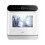 Living And Home White Countertop Dishwasher with A Visible Door 5