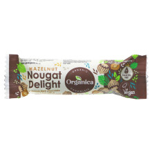 Organica Hazelnut Nougat Delight -40g ( pack of 24 )