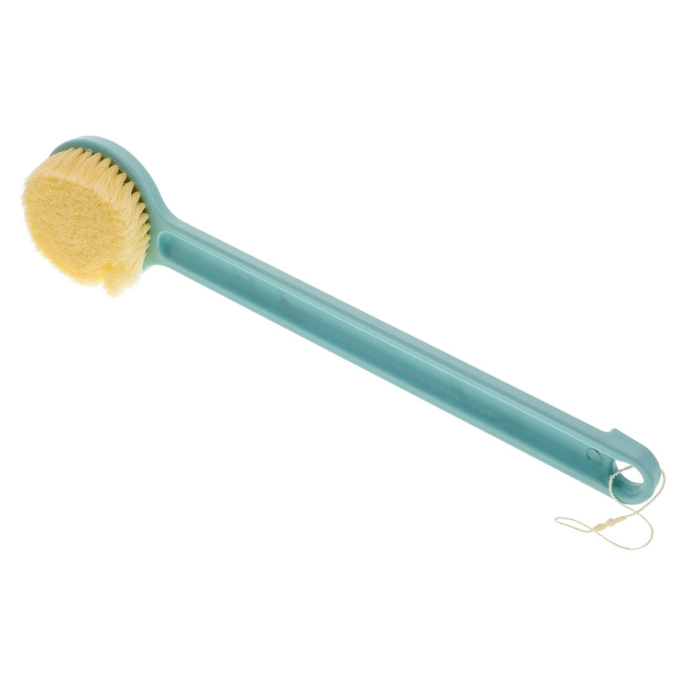 Back Scrubber with Long Handle Dual Sided Bristles for Shower Exfoliating and Gentle Cleansing