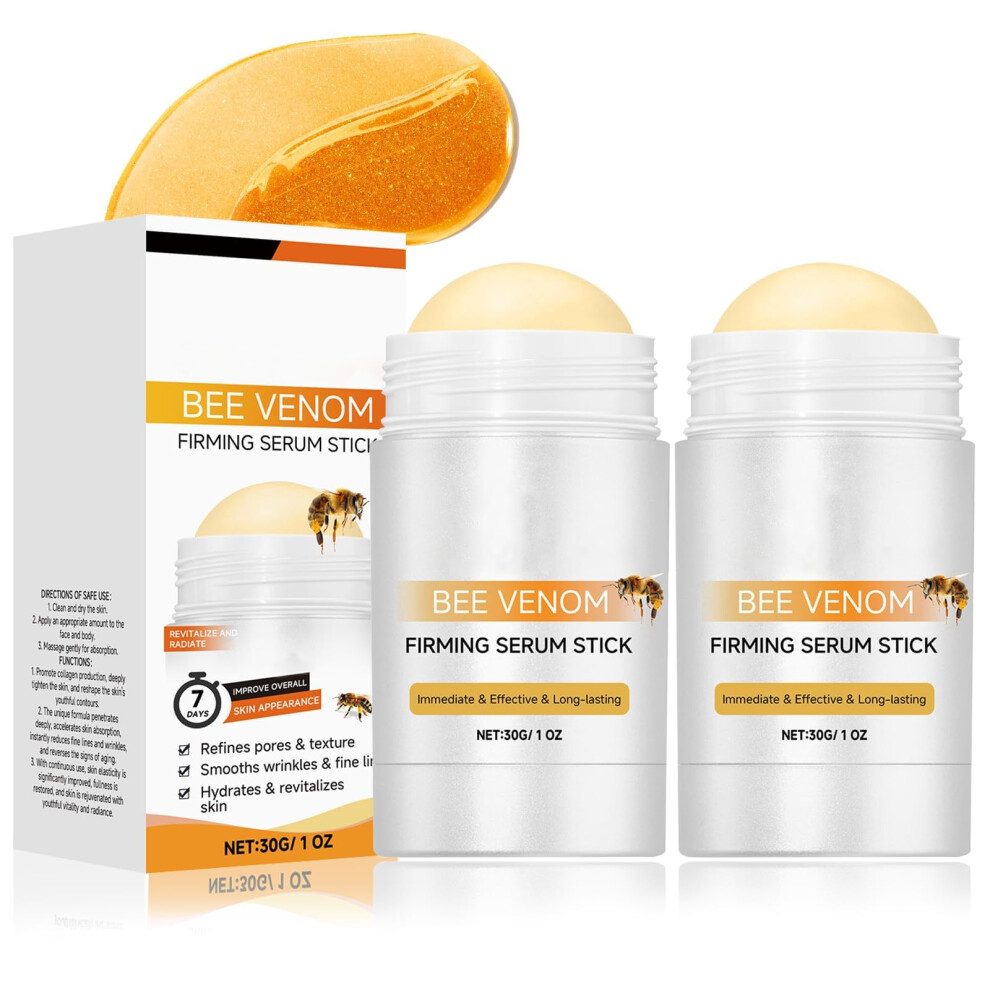 Cream 2Pcs Bee Venom Wrinkle And Firming Serum Stick For Face And Body Antiaging Skincare