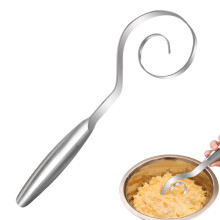 Danish Dough Whisk Stainless Steel Mixer for Effortless Bread and Pizza Baking Kitchen Tool