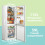 Living And Home 174L Freestanding Low Frost Fridge Freezer 6