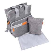 Convertible Diaper Bag With Removable Fold Up Changing Pad Hybrid Style Can Be Worn 3 Ways Trendy Stylish Design Waterproof Anti Fouling