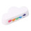 Rainbow Cloud Bath Bomb and Bath Salt Set with Essential Oils for Relaxation and Deep Hydration 1