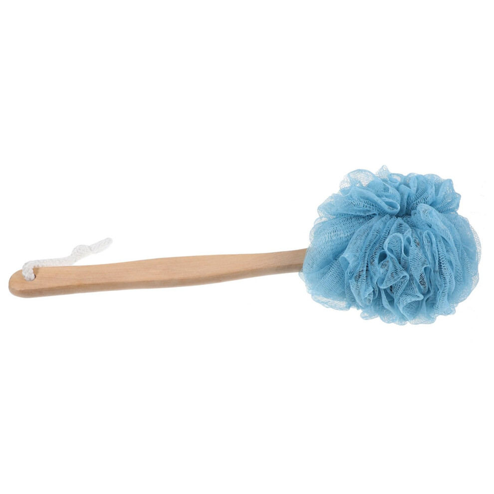 Bath Brush with Long Handle for Gentle Exfoliation and Back Scrubbing, Ergonomic Grip Design