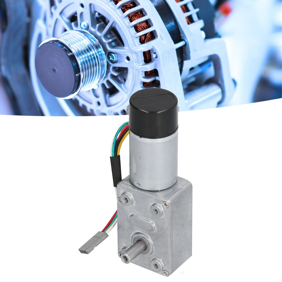 Jgy-370 Encoder Reduction Motor 24V 23Rpm Metal Worm Gear 10Mm Shaft 4621382386894