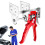 Heavy Duty Brake Caliper Tool with Ergonomic Grip for MultiPiston Compression and Precise Control 1