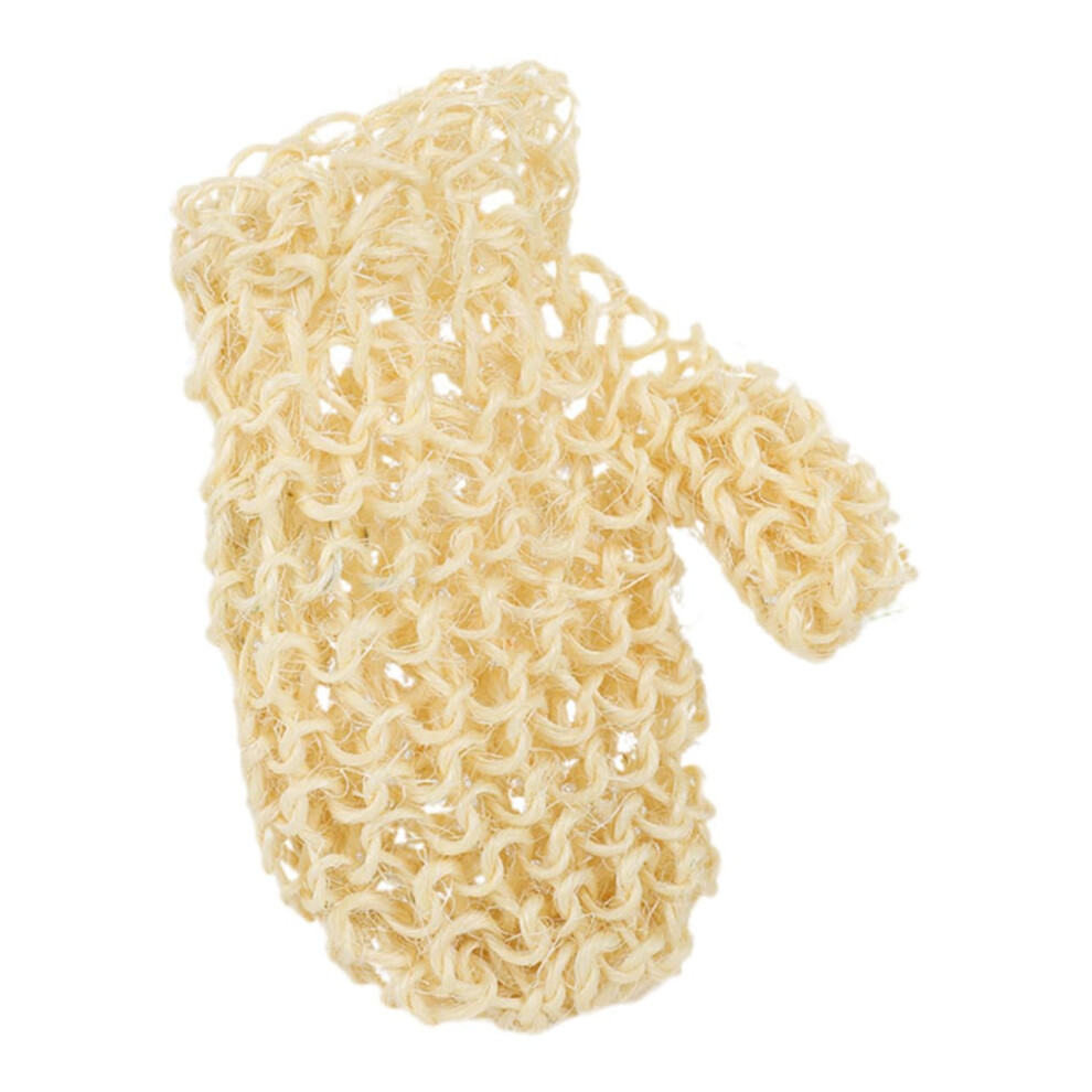 Exfoliating Bath Glove Natural Sisal Body Scrub Mitt for Deep Skin Exfoliation and Shower Use