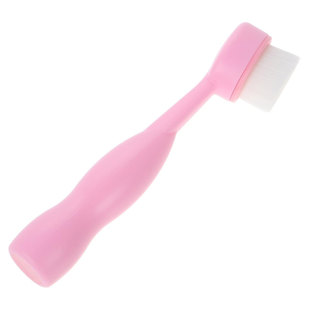 Facial Cleansing Brush with Soft Bristles for Deep Exfoliation and Blackhead Removal, Manual Portable Design