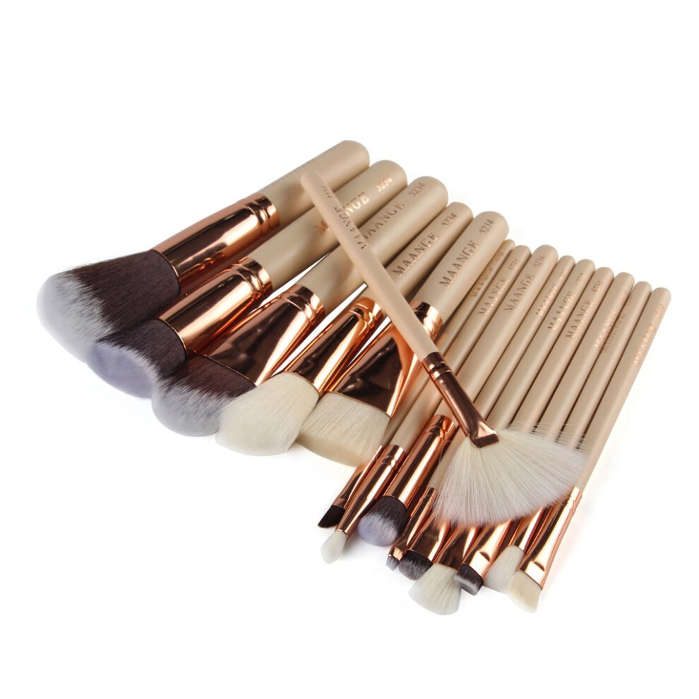 Black Makeup Brush Set 10 Pcs Professional Soft Bristles For Foundation Eyeshadow Eyeliner