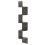 Floating Corner Shelf, 5-Tier Wall-Mounted Storage, Grey 1