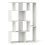 6-Cube White Bookshelf with Anti-Tip Safety Features 1