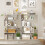 6-Cube White Bookshelf with Anti-Tip Safety Features 4