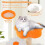 Cat Tree with Sisal Posts and Plush Flower Platforms 4