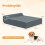 Orthopedic Dog Bed for Large Dogs, Memory Foam, Gray 2