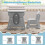 Adjustable Kids Table and Chair Set with Tilt Whiteboard 4