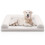 Orthopedic Dog Bed for Medium Dogs, Egg Crate Foam, Beige 1