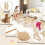 Kletterset aus Holz mit Rutsche und Wenderampe 4