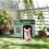 Weatherproof Plastic Dog House with Lockable Door 5