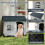 Weatherproof Plastic Dog House with Lockable Door 4