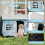 Weatherproof Plastic Dog House with Lockable Door 5