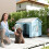 Weatherproof Plastic Dog House with Lockable Door 4
