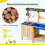 Outdoor Mud Kitchen for Kids with Removable Sink & Accessories 4
