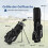 Left-Handed Men's Complete Golf Club Set with Stand Bag 1