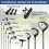 Left-Handed Men's Complete Golf Club Set with Stand Bag 4