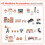 Maison de poupée d'angle en bois avec toit rose, 41 accessoires 4