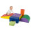 Set de blocuri de joacă din spumă, 6 bucăți – moi, sigure, colorate 1