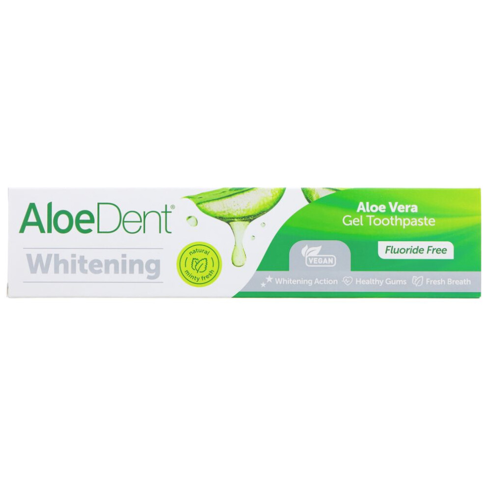 Aloe Dent Aloe Vera Whitening Toothpaste -100Ml ( Pack Of 6 )