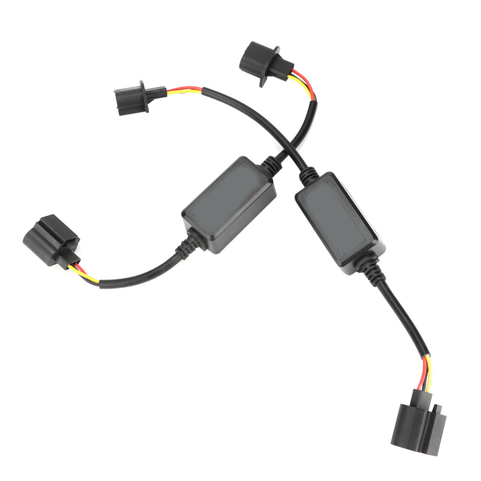 Upgraded Canbus Decoder For Led Headlights, Stable Output Anti Flicker Adapter With Plug And Play Design And Obc Error Message Cancellation (2Pcs) 9439860842559